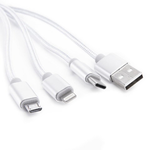 KABEL 3W1 USB TYPU C MICRO USB LIGHTNING 1M PRZEWÓD ŁADUJĄCY KABEL 3W1 USB TYPU C MICRO USB LIGHTNING 1M PRZEWÓD ŁADUJĄCY