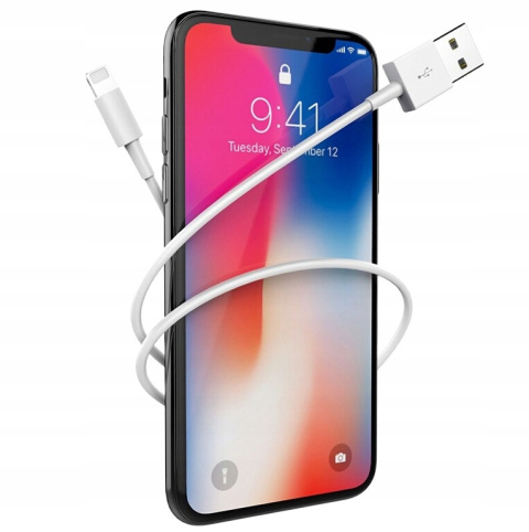 KABEL USB A / LIGHT IPHONE 1M PRZEWÓD ŁADOWANIA KABEL USB A / LIGHT IPHONE 1M PRZEWÓD ŁADOWANIA