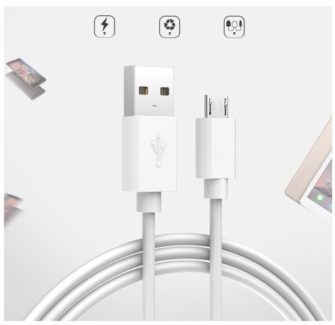 KABEL USB A / MICRO USB UNIWERSALNY 1 METR PRZEWÓD ŁADOWANIA KABEL USB A / MICRO USB UNIWERSALNY 1 METR PRZEWÓD ŁADOWANIA