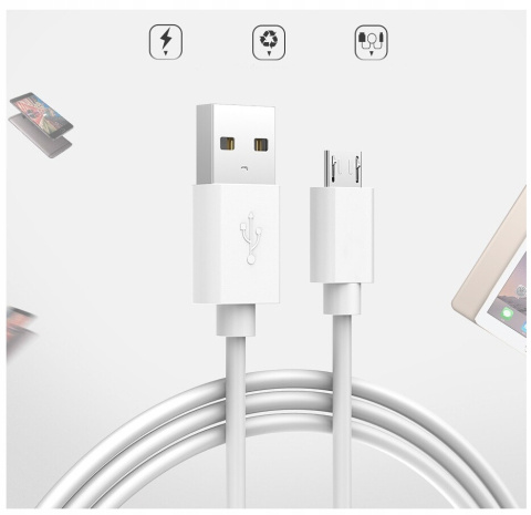 KABEL USB A / MICRO USB UNIWERSALNY 2M PRZEWÓD ŁADOWANIA KABEL USB A / MICRO USB UNIWERSALNY 2M PRZEWÓD ŁADOWANIA