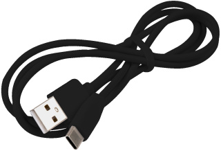 Kabel USB A - USB C UNIWERSALNY Przewód 0.5M Wydajny Samochodowy