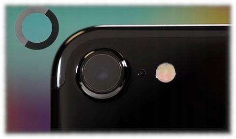 Szkło Aparatu iPhone 7 / 8 Soczewka Szkiełko Oczko Kamery