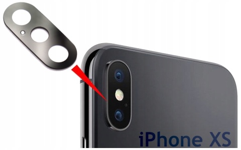 Szkło Aparatu iPhone XS / XS MAX Soczewka Szkiełko Oczko Kamery Szkło Aparatu iPhone XS / XS MAX Soczewka Szkiełko Oczko Kamery