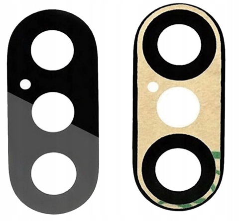 Szkło Aparatu iPhone XS / XS MAX Soczewka Szkiełko Oczko Kamery Szkło Aparatu iPhone XS / XS MAX Soczewka Szkiełko Oczko Kamery