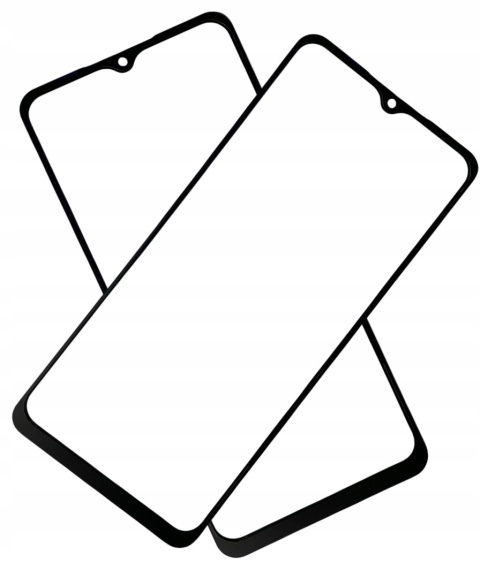 Szyba LCD przód klej OCA Napraw Ekran Galaxy A12