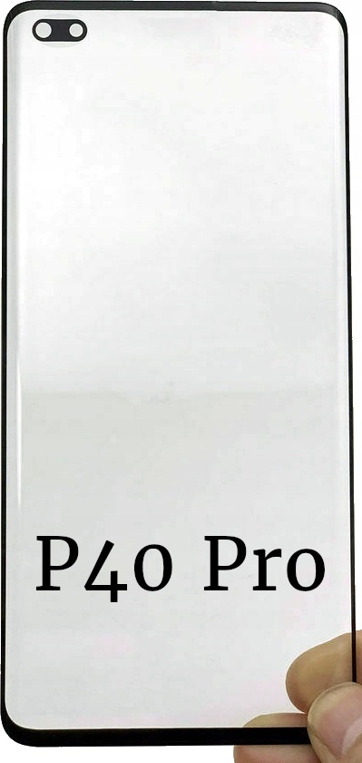 Szyba LCD przód z OCA Napraw Ekran Huawei P40 Pro