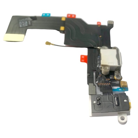 IPhone 5S Złącze Ładowania Port Mikrofon Biały