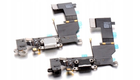 IPhone 5S Złącze Ładowania Port Mikrofon Biały