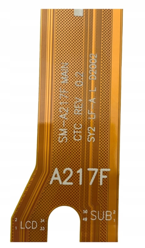 SAMSUNG A21S A217F TAŚMA GŁÓWNA FLEX ZŁĄCZE LCD