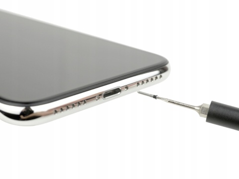 Śrubki dolne iPhone X/XS/XS Max/XR Czarne