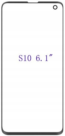 Szyba LCD przód OCA Napraw Ekran Samsung S10 Plus