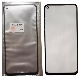 Szyba LCD przód z OCA Napraw Ekran Galaxy M40