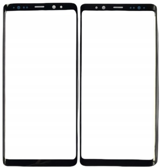 Szyba LCD przód z OCA Napraw Ekran Galaxy NOTE 8