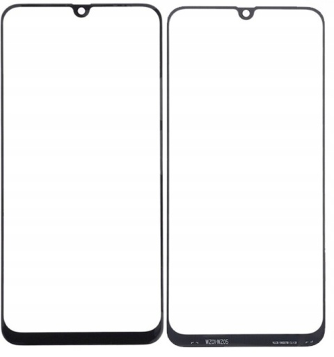 Szyba LCD przód z OCA Napraw Ekran Samsung A10