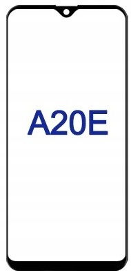 Szyba LCD przód z OCA Napraw Ekran Samsung A20e