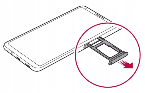 TACKA KARTY SIM Szuflada iPhone 14 Czarny TACKA KARTY SIM Szuflada iPhone 14 Czarny