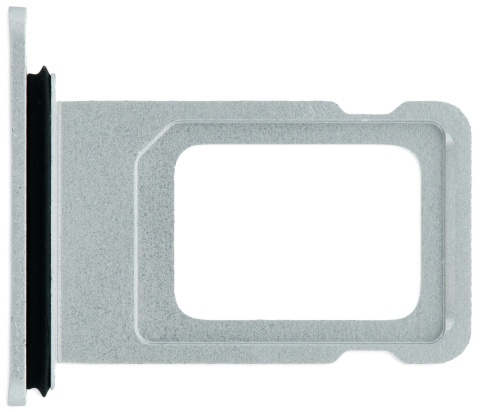 TACKA KARTY SIM Szufladka iPhone XR Srebrna TACKA KARTY SIM Szufladka iPhone XR Srebrna