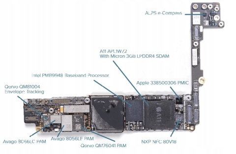 Układ IC Kamery do iPhone X 8/8 Plus PMU U3700 Układ IC Kamery do iPhone X 8/8 Plus PMU U3700