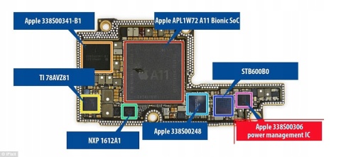 Układ IC Kamery do iPhone X 8/8 Plus PMU U3700 Układ IC Kamery do iPhone X 8/8 Plus PMU U3700