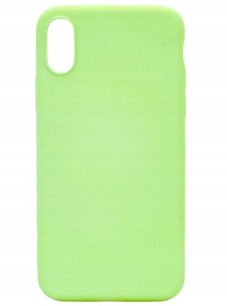 ETUI/CASE iPhone X/XS LIQUID SILICONE COVER CANDY