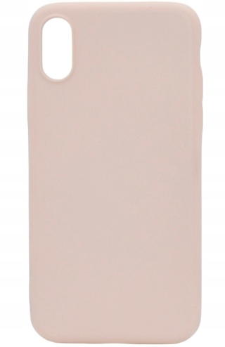 ETUI/CASE iPhone X/XS LIQUID SILICONE COVER CANDY