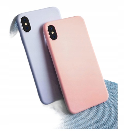 ETUI/CASE iPhone X/XS LIQUID SILICONE COVER CANDY ETUI/CASE iPhone X/XS LIQUID SILICONE COVER CANDY