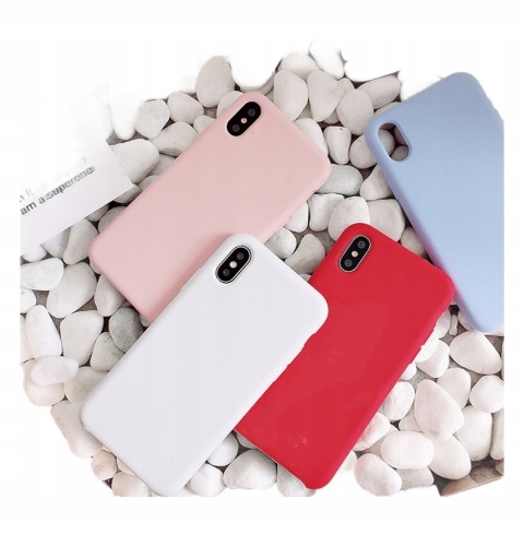 ETUI/CASE iPhone X/XS LIQUID SILICONE COVER CANDY ETUI/CASE iPhone X/XS LIQUID SILICONE COVER CANDY