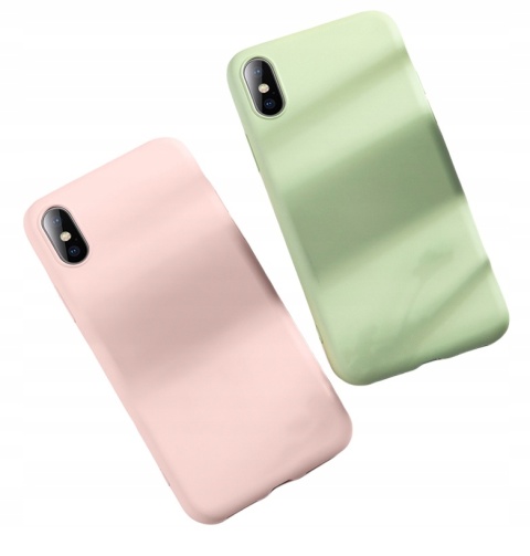 ETUI/CASE iPhone X/XS LIQUID SILICONE COVER CANDY ETUI/CASE iPhone X/XS LIQUID SILICONE COVER CANDY