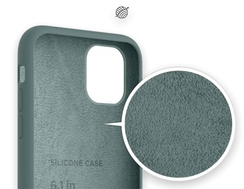 ETUI/CASE na iPhone 11 LIQUID SILICONE COVER CANDY