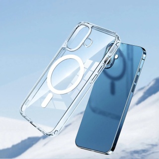 Etui iPhone 16 Plus Obudowa Magsafe Clear Case Magnetyczne Pełna Ochrona