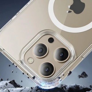 Etui iPhone 16 Pro Max Obudowa Magsafe Clear Case Magnetyczne Pełna Ochrona