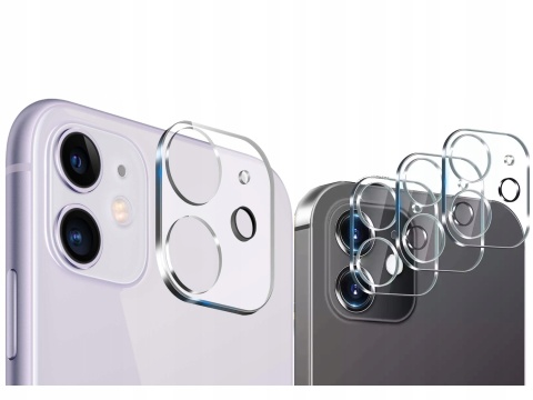 SZKŁO HARTOWANE NA APARAT DO IPHONE 11 / 12 Mini SZKIEŁKO OCHRONNE KAMERY