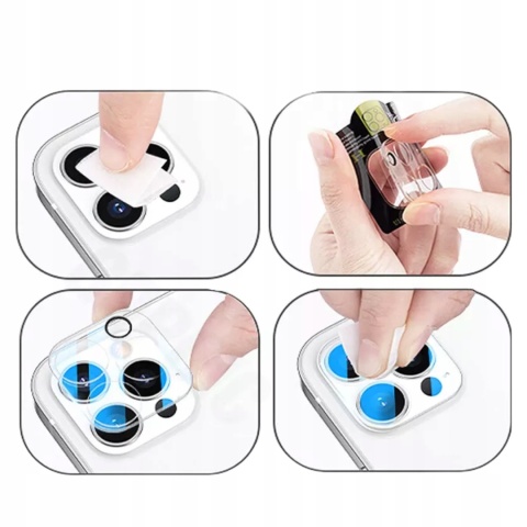 SZKŁO HARTOWANE NA APARAT DO IPHONE 11 / 12 Mini SZKIEŁKO OCHRONNE KAMERY
