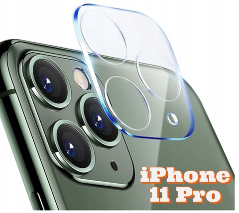 SZKŁO HARTOWANE NA APARAT DO IPHONE 11 PRO / PRO MAX SZKIEŁKO OCHRONNE KAMERY