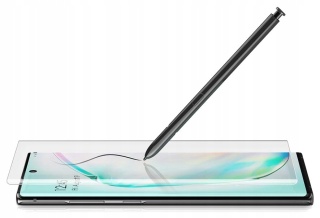 SZKŁO Hartowane UV Lampa Klej do GALAXY Note 10