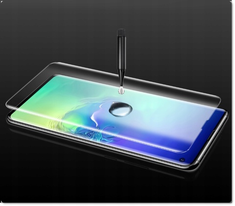 SZKŁO Hartowane UV Lampa Klej do GALAXY S20 ULTRA SZKŁO Hartowane UV Lampa Klej do GALAXY S20 ULTRA