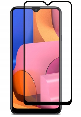 Szkło Hartowane Full Glue z Ramką Galaxy A01/M01