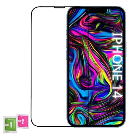 Szkło Hartowane iPhone 14 Ochronne Pełne Idealnie Dopasowane Ramka Szkło Hartowane iPhone 14 Ochronne Pełne Idealnie Dopasowane Ramka