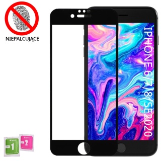 Szkło Hartowane iPhone 6 / 7 /8 / SE2020 / 2022 Szyba Antypapilarna Powłoka