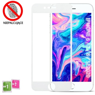 Szkło Hartowane iPhone 6 / 7 / 8 / SE2020/2022 Szyba Antypapilarna Powłoka