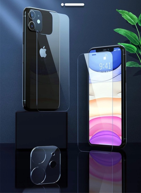 Tylne Szkło Ochronne Klapki Plecków iPhone 12 Mini Tylne Szkło Ochronne Klapki Plecków iPhone 12 Mini