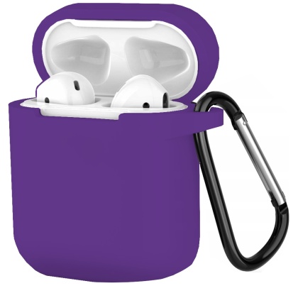 Etui Apple AirPods 1 / 2 Silikonowy Pokrowiec Ochronny Case Brelok Obudowa