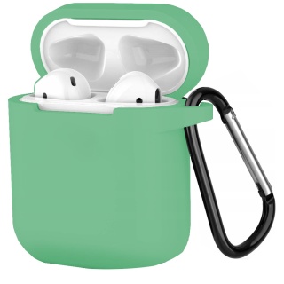 Etui Apple AirPods 1 / 2 Silikonowy Pokrowiec Ochronny Case Brelok Obudowa