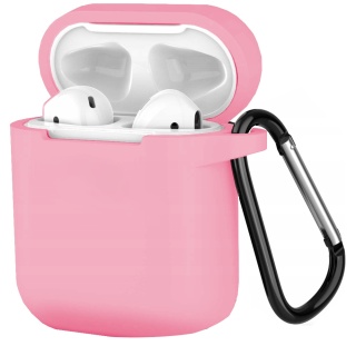 Etui Apple AirPods 1 / 2 Silikonowy Pokrowiec Ochronny Case Brelok Obudowa