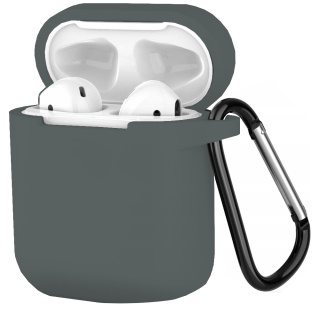 Etui Apple AirPods 1 / 2 Silikonowy Pokrowiec Ochronny Case Brelok Obudowa