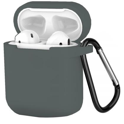 Etui Apple AirPods 1 / 2 Silikonowy Pokrowiec Ochronny Case Brelok Obudowa
