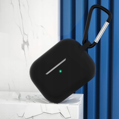 Etui Apple AirPods 1 / 2 Silikonowy Pokrowiec Ochronny Case Brelok Obudowa