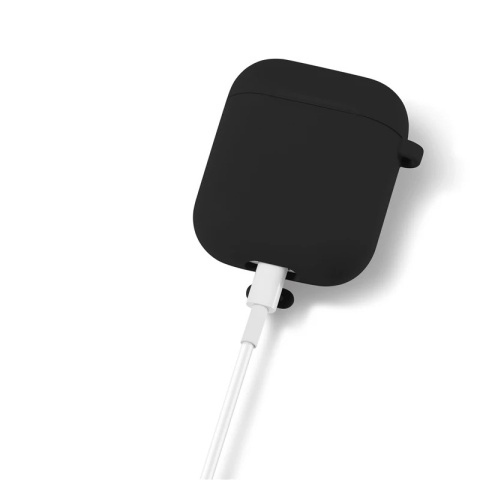 Etui Apple AirPods 1 / 2 Silikonowy Pokrowiec Ochronny Case Brelok Obudowa