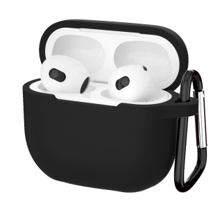 Etui Apple AirPods 3 Silikonowy Pokrowiec Ochronny Case Brelok Obudowa