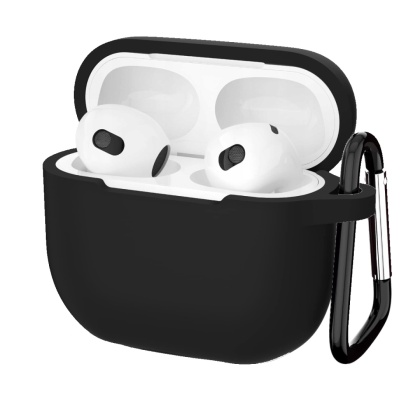 Etui Apple AirPods 3 Silikonowy Pokrowiec Ochronny Case Brelok Obudowa